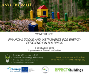 Save the date Effect4buildings Final conference_08.12.2020.